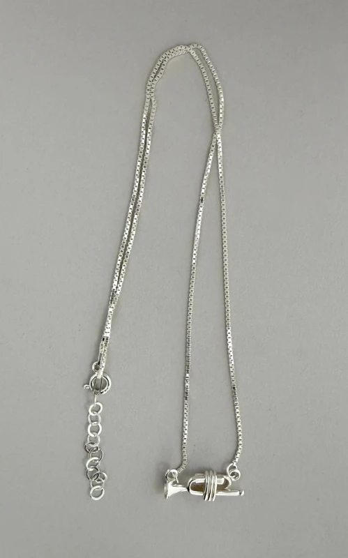 Srebrny naszyjnik z trabką. Trumpet necklace silver 925.bluemoss.jpg